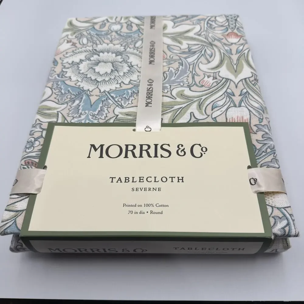 William Morris & Co Severne Round Tablecloth 70
